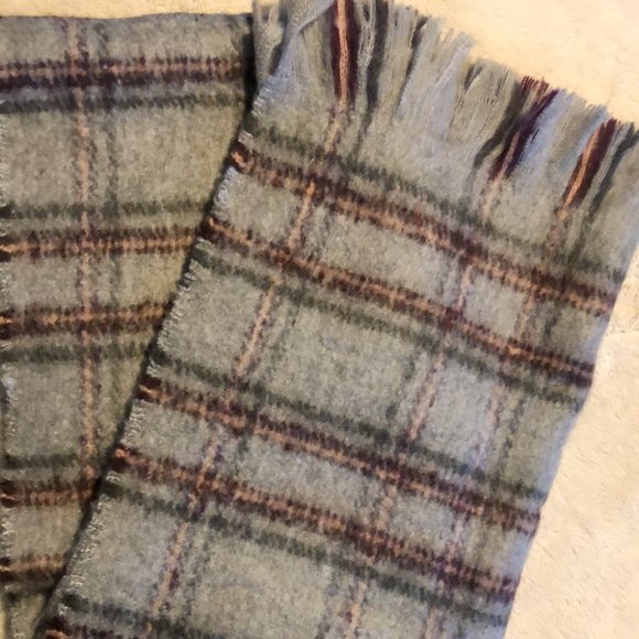 Love and Lore Accessories - LOVE& LORE CABIN FEVER BLANKET SCARF GREY MULTI